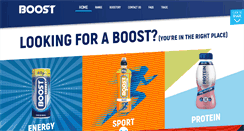 Desktop Screenshot of boostdrinks.com